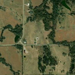 21101 Slick Kellyville Rd, Kellyville, OK High Resolution Satellite Map