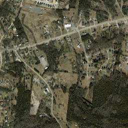 Ridgecrest Acres Tennessee High Resolution Satellite Map
