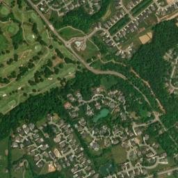 Virtue Tennessee High Resolution Satellite Map