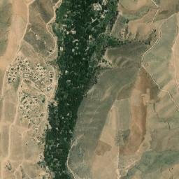 Sang-e Chārak map(satellite map)