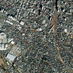 Hannō map(satellite map)