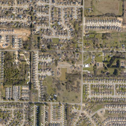 Glendale Arkansas High Resolution Satellite Map