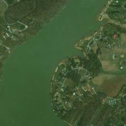 Sequoyah Shores Tennessee High Resolution Satellite Map