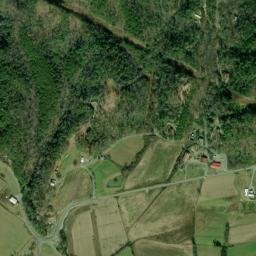 East Fork Tennessee High Resolution Satellite Map