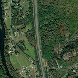 Denton Tennessee High Resolution Satellite Map