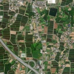 Hokuto-shi map(satellite map)