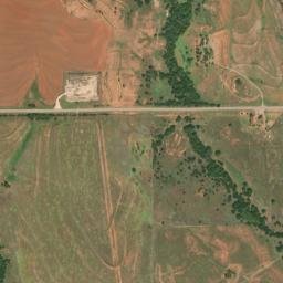 Oklahoma 47, Leedey, OK 73654, America High Resolution Satellite Map