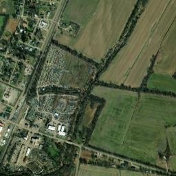 Gates Tennessee High Resolution Satellite Map