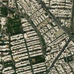 Karaj map(satellite map)