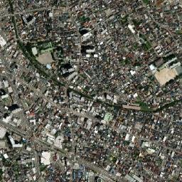 Hatogaya-honchō map(satellite map)