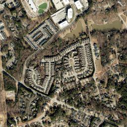 Satellite view of Carolina Country Club