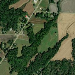 Hickory Flat Tennessee High Resolution Satellite Map