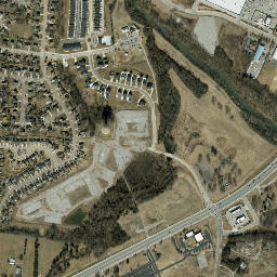 Joyceland Tennessee High Resolution Satellite Map