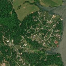 Choto Estates Tennessee High Resolution Satellite Map