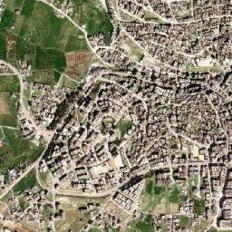 Jisr ash Shughūr map(satellite map)