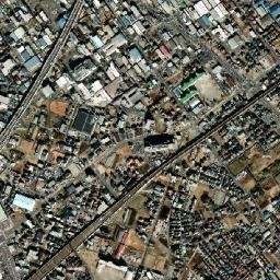 Yashio-shi map(satellite map)
