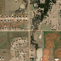 North Euclid Street, Cashion, OK 73016 High Resolution Satellite Map