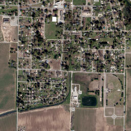 Lake City map(satellite map)