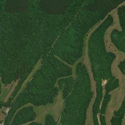 Crooked Creek Tennessee High Resolution Satellite Map