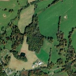 Blue Hill Tennessee High Resolution Satellite Map