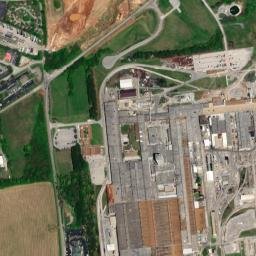 Airport Plaza Tennessee High Resolution Satellite Map
