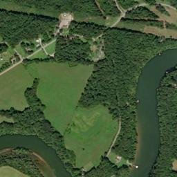 Fall City Tennessee High Resolution Satellite Map