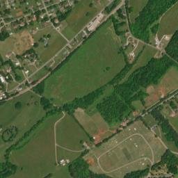 Hardin Estates Tennessee High Resolution Satellite Map