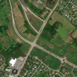 Jackson Hills Tennessee High Resolution Satellite Map