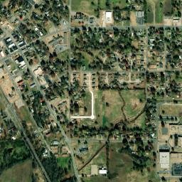 Fort Gibson map(satellite map)