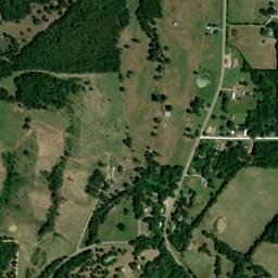 Evansville Arkansas High Resolution Satellite Map