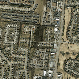 River Shores Tennessee High Resolution Satellite Map