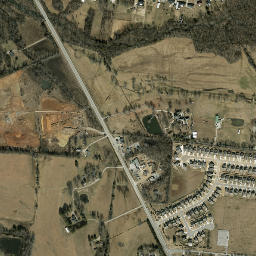Mankinville Tennessee High Resolution Satellite Map