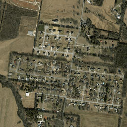 Fox Camp Meadows Tennessee High Resolution Satellite Map