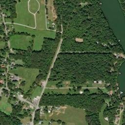 Rock Island Tennessee High Resolution Satellite Map