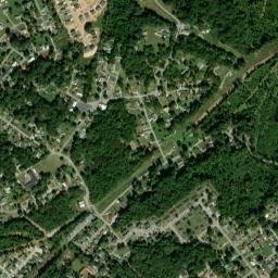 Silver Ridge Tennessee High Resolution Satellite Map