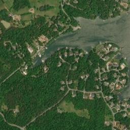 Coulter Shoals Tennessee High Resolution Satellite Map