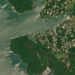 Castaway Cove Tennessee High Resolution Satellite Map