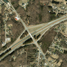 Davidson County map(satellite map)