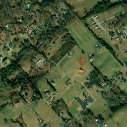 Oak View Tennessee High Resolution Satellite Map