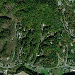 Sevier County map(satellite map)