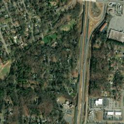 Satellite view of Twin Oaks Golf Course