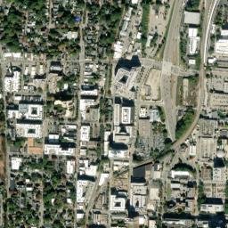 Wake County map(satellite map)