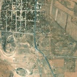 Khanāşir map(satellite map)