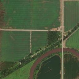 Floodway Arkansas High Resolution Satellite Map