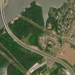 Busselltown Tennessee High Resolution Satellite Map