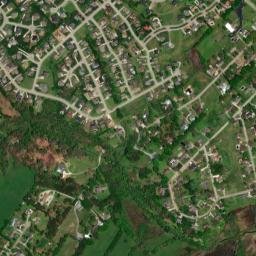 Green Meadow Tennessee High Resolution Satellite Map