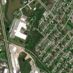 South Hall Tennessee High Resolution Satellite Map