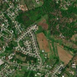 Bittle Heights Tennessee High Resolution Satellite Map