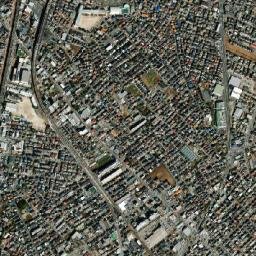 Kamagaya Shi map(satellite map)