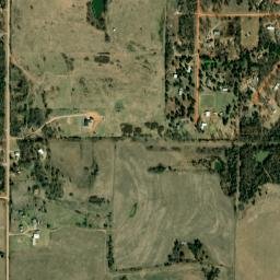 10372-10374 Blackberry Springs Rd Guthrie OK High Resolution Satellite Map